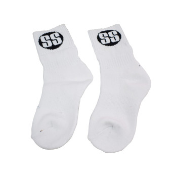 Custom Cricket Socks  -  Standard, White