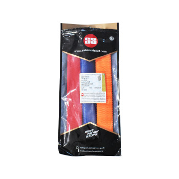 Premium Cricket Bat Grip  -  Red, Navy, Orange, Waves, Octopus, Diamond Knurling, Mens