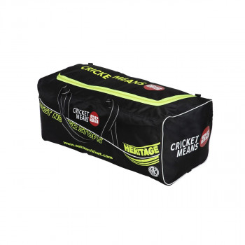 Heritage Cricket Kit Bag  -  Black