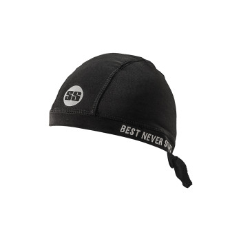 Skull Knot Cricket Cap  -  Black