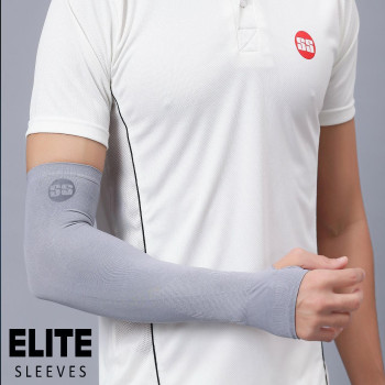 Elite Elbow Sleeve  -  Free Size, Grey