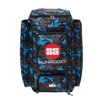 Classic Camo Duffle Cricket Kit Bag  -  Blue