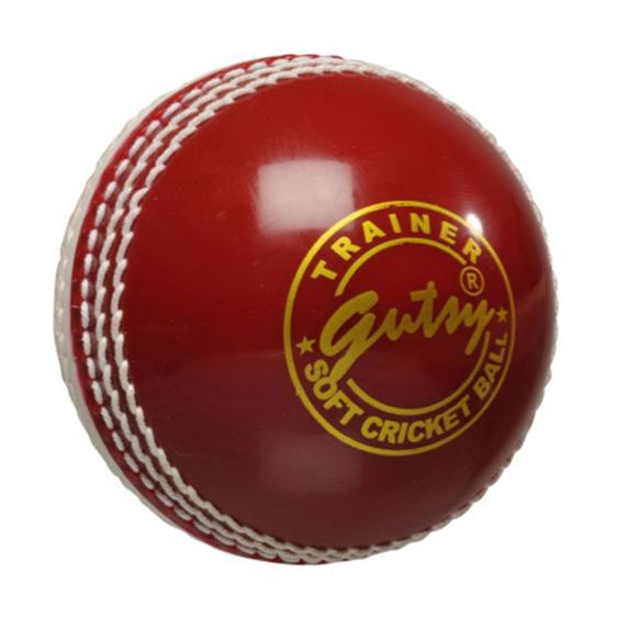 Gutsy Cricket Soft Balls  -  Red