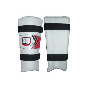 Match Cricket Arm Guard  -  Mens, Red, Black, White