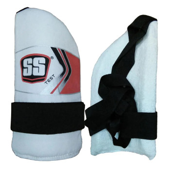 Test Cricket Inner Thigh Pad  -  Mens, White, Right-handed