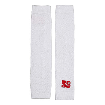 2 Way Elbow Sleeve  -  White, Free Size