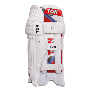 pro 1.0 Cricket Leg Guard  -  Mens, Right-handed, White