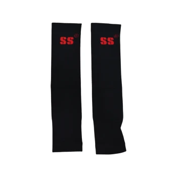 2 Way Stretch Cricket Sleeve  -  Black, Free Size