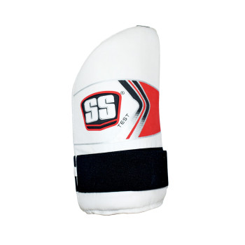 Test Cricket Inner Thigh Pad  -  Mens, White, Left-handed
