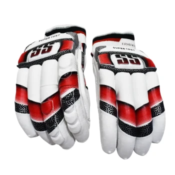 Supertest Cricket Batting Glove  -  Mens, Red,Black,White, Right-hande