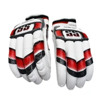 Supertest Cricket Batting Glove  -  Mens, Red,Black,White, Right-hande