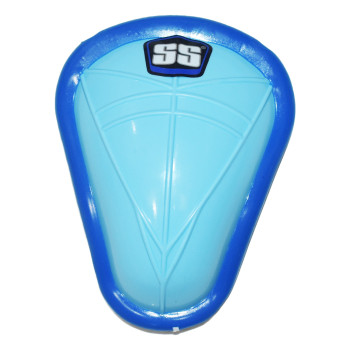 Multi Colour Cricket Abdominal Guard  -  Youth, Blue