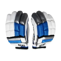 Aerolite Cricket Batting Glove  -  Mens, Blue,White, Right-handed