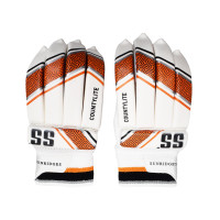 Countylite Cricket Batting Glove  -  Mens, Red,White, Right-handed