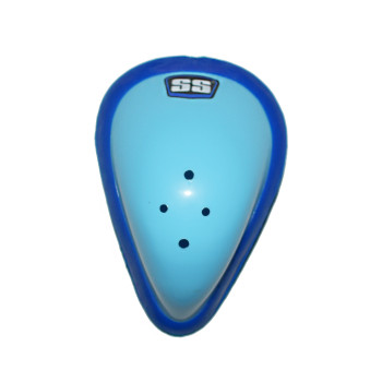 Player Series Cricket Abdominal Guard  -  Youth, Blue