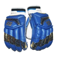Supertest Cricket Batting Glove  -  Mens, Gold,Navy, Left-handed