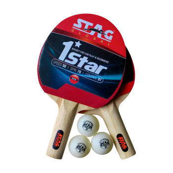 1 Star Play Set Table Tennis TT Kit  -  1