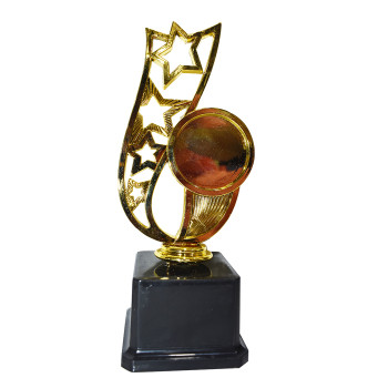 Freedom Star (Push) Trophy  -  8 Inch, Gold