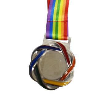 8023-4-5 Medal  -  Silver, 2 Inch