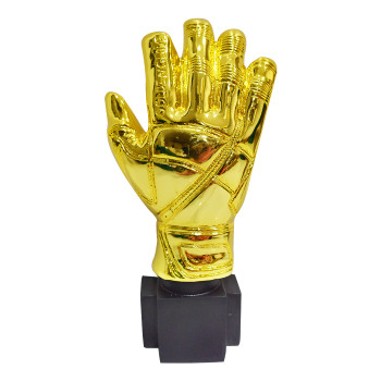 Gloves Trophy  -  10.8 Inch, Gold