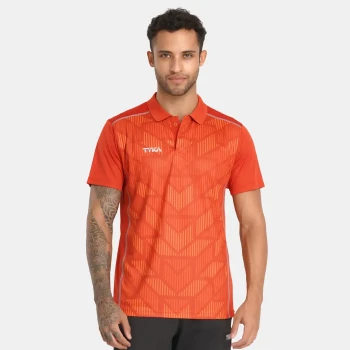Magnum Polo T-Shirt  -  XXL, Red, Mens