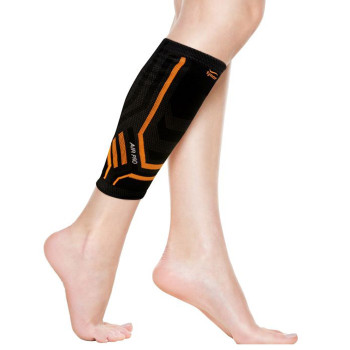 Calf Support  -  L, Black,Orange