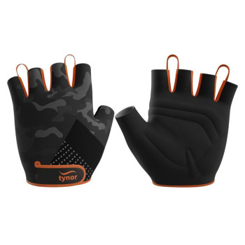 Tynogrip Gym Gloves  -  S, Black,Orange