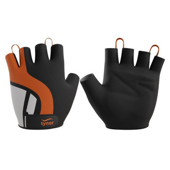 Tynogrip Training Gym Gloves  -  S, Black,Orange