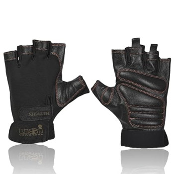 Stealth Fitness Gym Gloves  -  M, Black