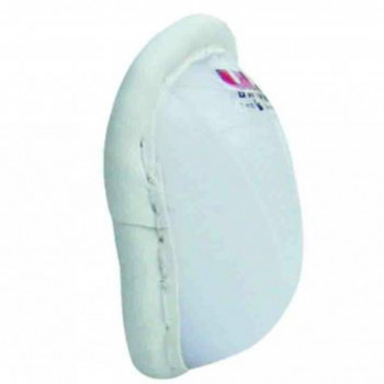 Batting Cricket Abdominal Guard  -  White