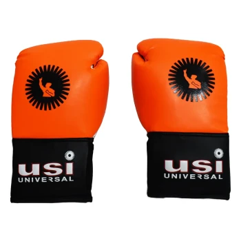 Crusher Boxing Gloves  -  10, Black,Orange