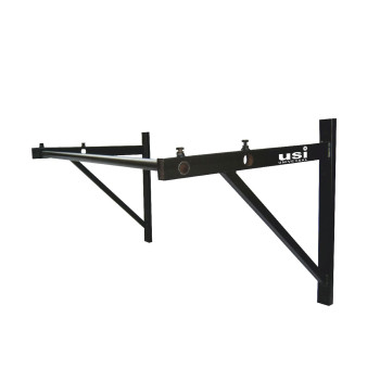 Wall System Gym Door Pullup Bar  -  Black