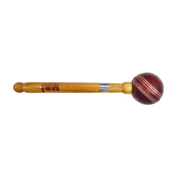 Universal With Ball Cricket Bat Mallet  -  Brown, Ball