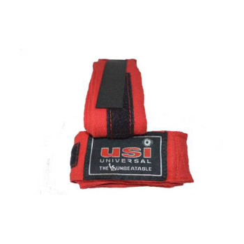 USI 2.75m Red Boxing Cotton Hand Wraps Training Accessories Handwraps
