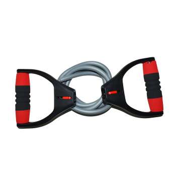 Adjustable Resistance Tube  -  Medium ( 1200 x 11 x 7 mm), Red,Grey