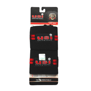Red Line Wrist Support  -  Free Size, Red, Black