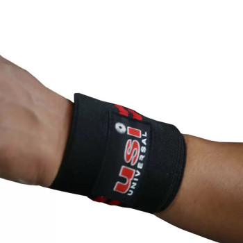 733WW Wrist Support  -  Free Size, Red, Black
