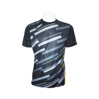 Invader Pro Black Football T-Shirt and Shorts Set  -  S