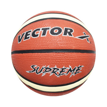 SUPREME 14P Basketball  -  5, Brown