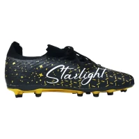 Starlight Football Shoes  -  5, Gold,Black, Kids