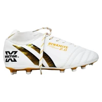 Dynamite 2.0 Football Shoes  -  5, Gold,White, Kids