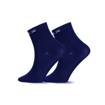 Jasper Socks  -  L, Navy, Unisex, High Ankle