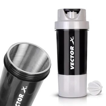 Water Bottle  -  Grey,Black, 500ml