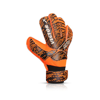 Fazer Football Goalkeeper Gloves  -  Mens, 7, Black,Orange