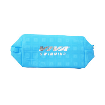 Single Pocket Swimming Mesh Bag  -  Blue