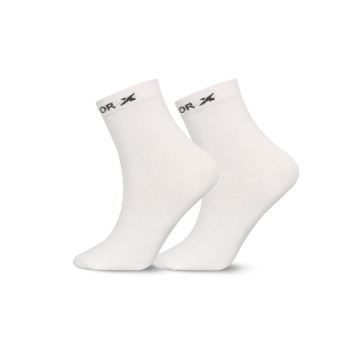 Zirax Socks  -  L, White, Unisex, High Ankle