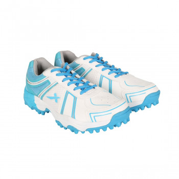 Target Cricket Shoes  -  6, Blue, White, Mens