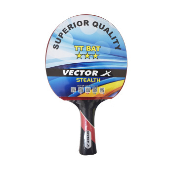 Stealth Table Tennis Racket  -  Red,Black