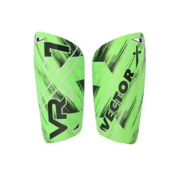 VRX7 Football Shin Guard  -  S, Black,Green,White