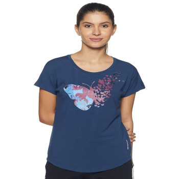 VTDF-036-A T-Shirt  -  S, Navy, Womens